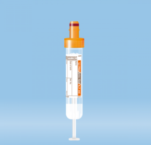 SARSTEDT S-Monovette® Lithium Heparin LH Gel - 4,7ml